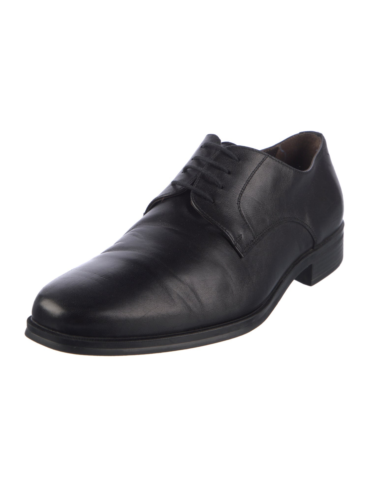 Bruno Magli Leather Derby Shoes