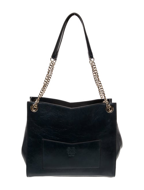 Bruno Magli Leather Top Handle Bag