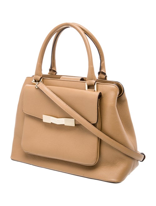Bruno Magli Leather Top Handle Bag