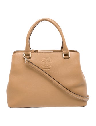 Bruno Magli Leather Top Handle Bag