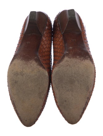 Bruno Magli Leather Slingback Sandals