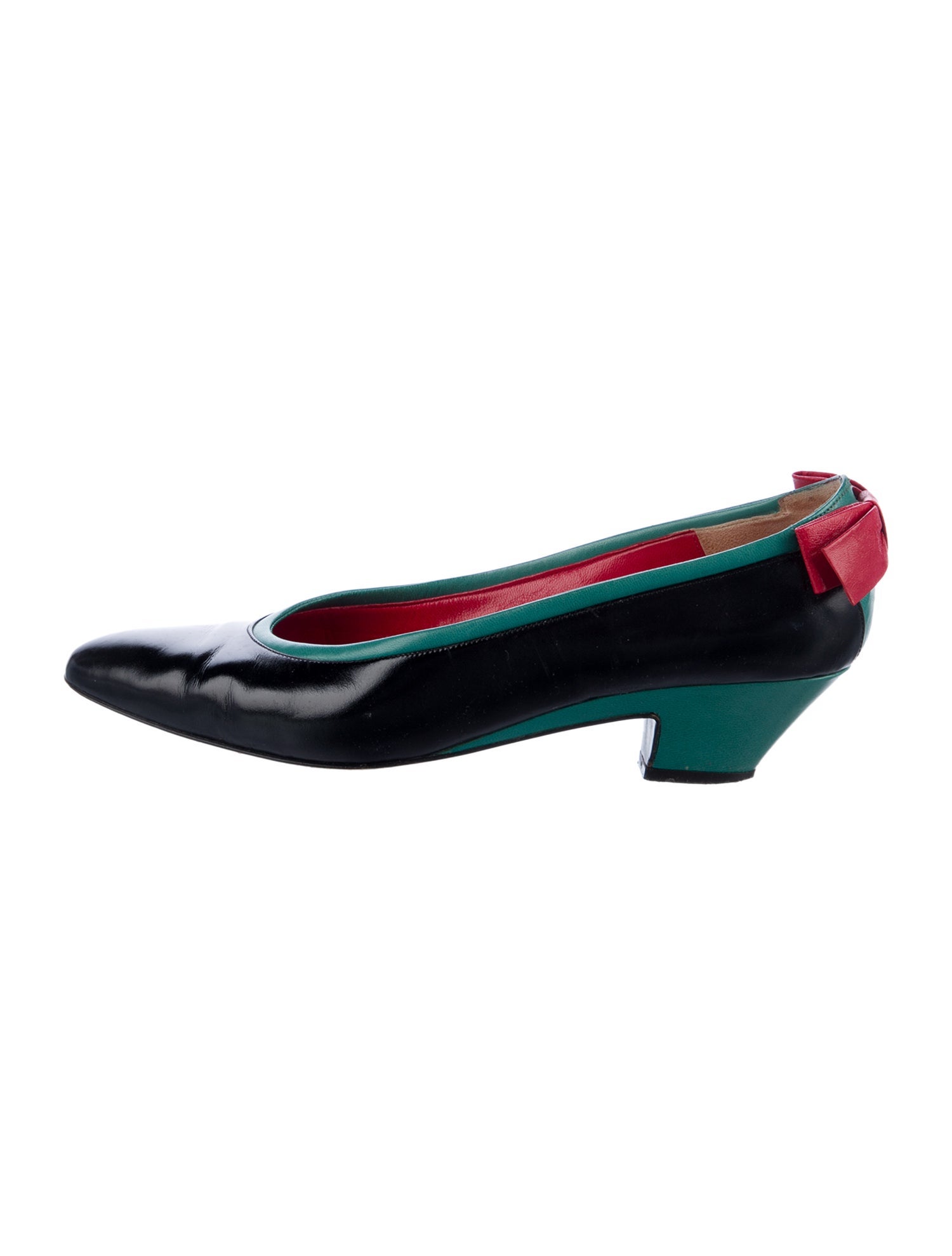 Bruno Magli Leather Slingback Pumps