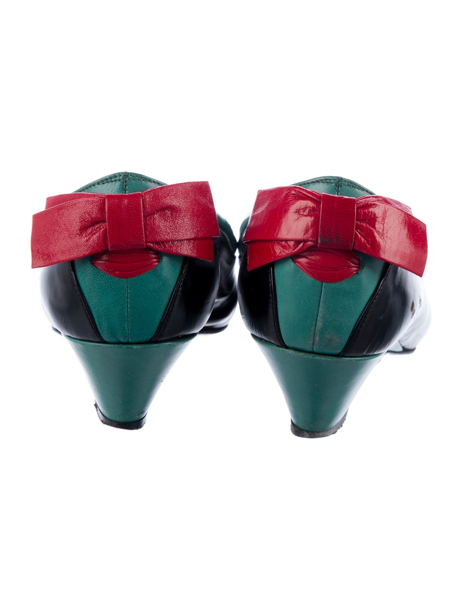 Bruno Magli Leather Slingback Pumps