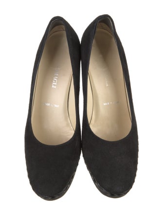 Bruno Magli Velvet Pumps