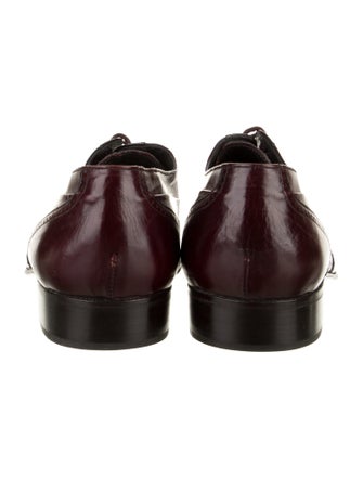 Bruno Magli Leather Tassel Accents Dress Loafers