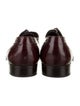Bruno Magli Leather Tassel Accents Dress Loafers