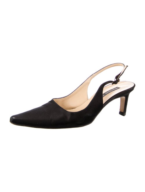 Bruno Magli Satin Slingback Pumps