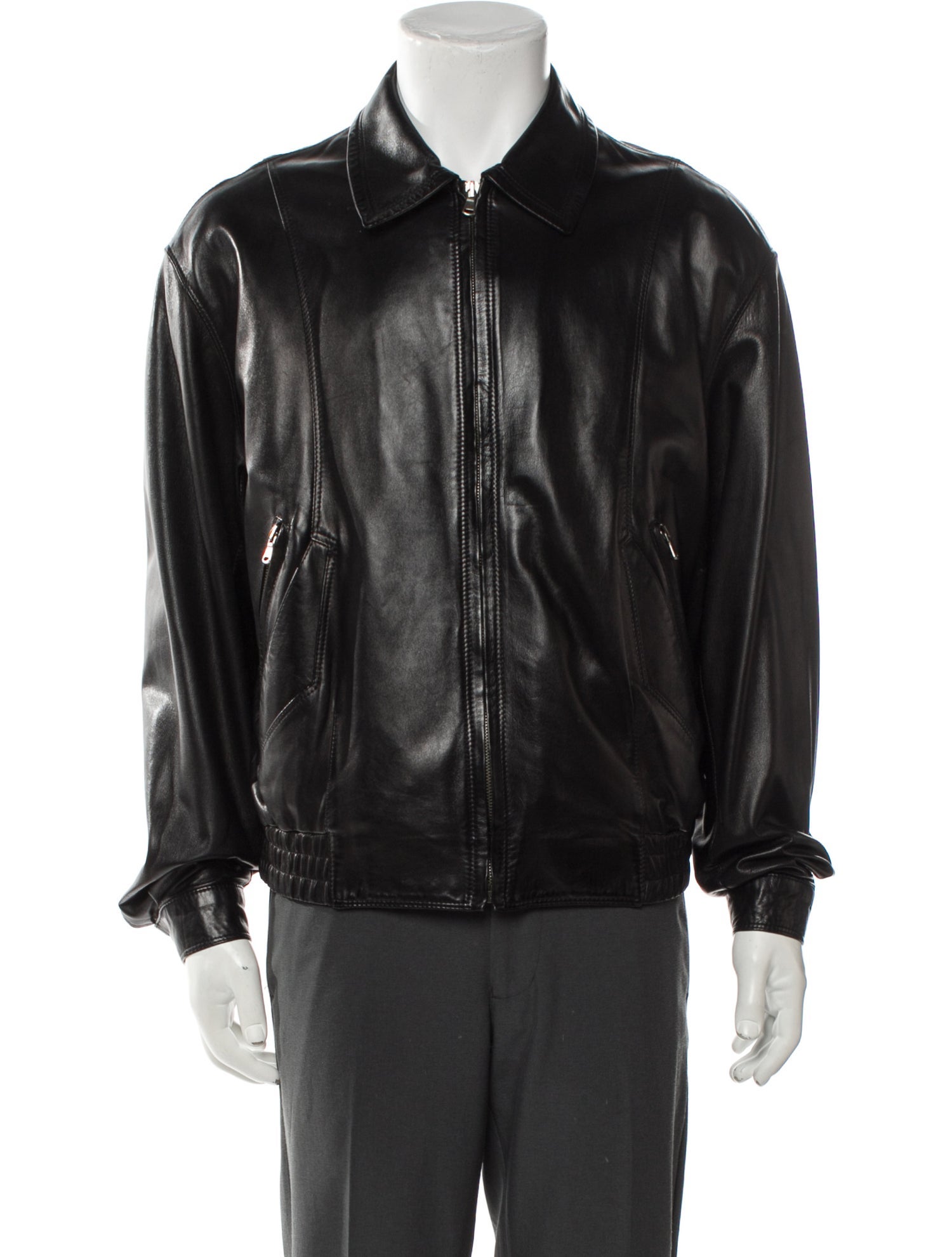 Bruno Magli Leather Jacket