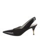 Bruno Magli Patent Leather Slingback Pumps