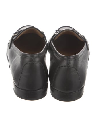 Bruno Magli Leather Tassel Accents Dress Loafers