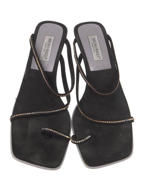 Bruno Magli Satin Slides