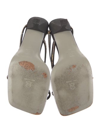 Bruno Magli Satin Slides