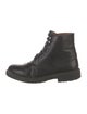 Bruno Magli Leather Lace-Up Boots