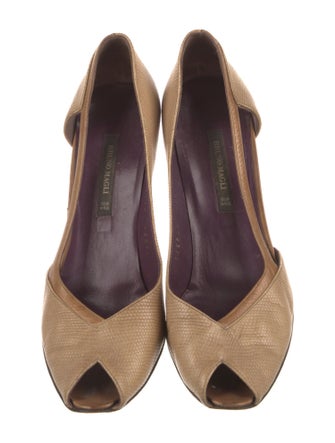 Bruno Magli Leather Pumps