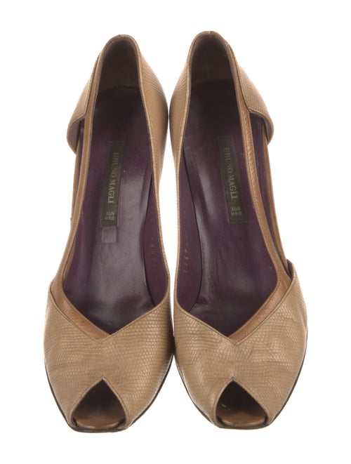 Bruno Magli Leather Pumps