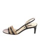 Bruno Magli Leather Slingback Sandals