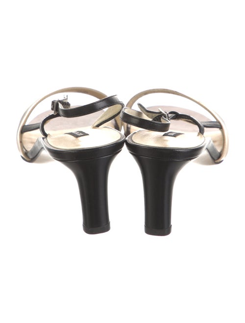 Bruno Magli Leather Slingback Sandals