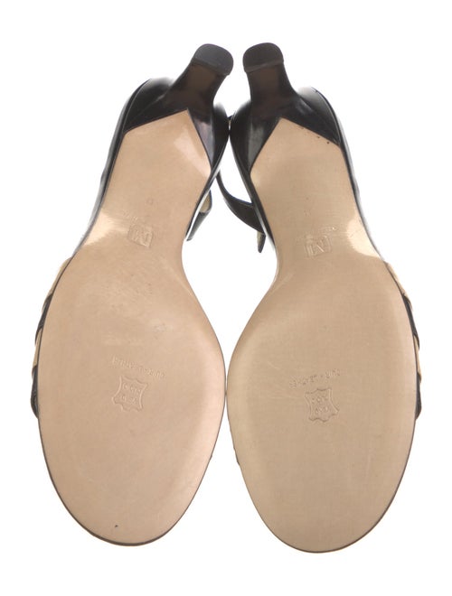 Bruno Magli Leather Slingback Sandals