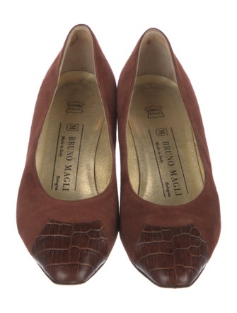 Bruno Magli Suede Pumps