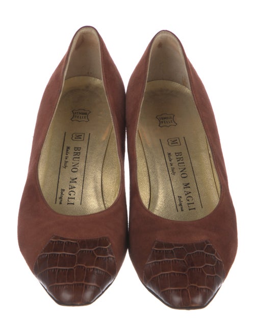 Bruno Magli Suede Pumps