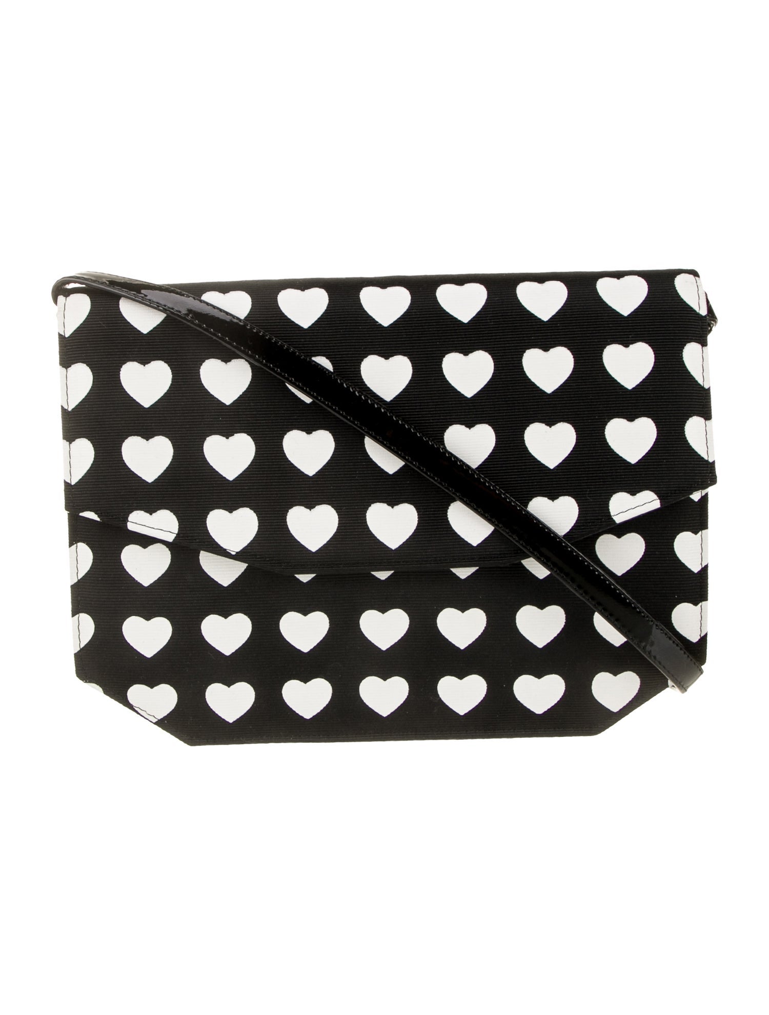 Bruno Magli Canvas Clutch Vintage