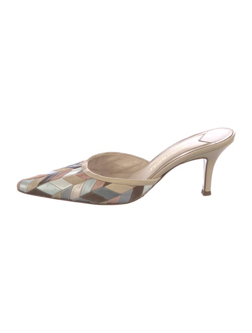 Bruno Magli Suede Printed Mules