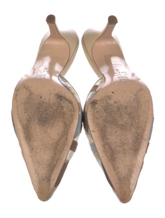 Bruno Magli Suede Printed Mules