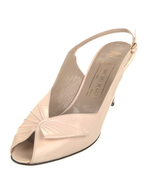 Bruno Magli Leather Slingback Sandals