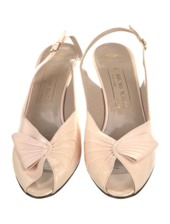 Bruno Magli Leather Slingback Sandals