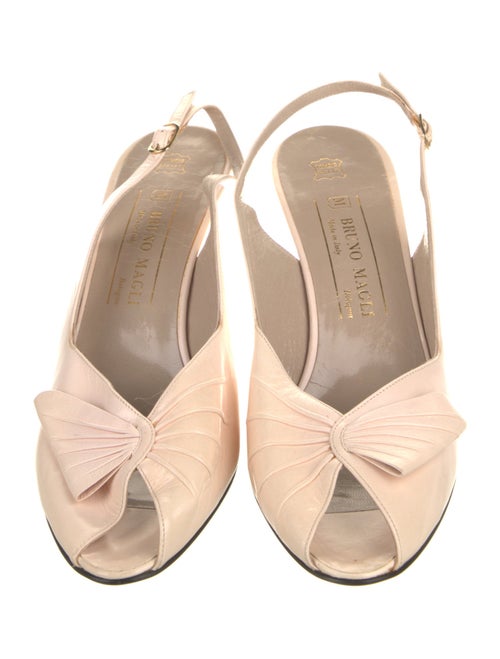 Bruno Magli Leather Slingback Sandals
