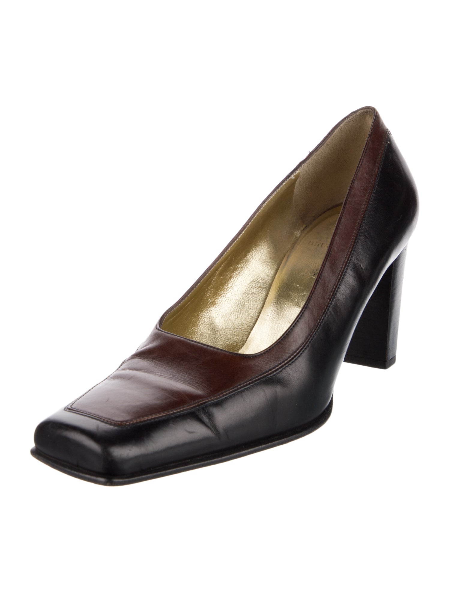 Bruno Magli Leather Pumps