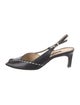 Bruno Magli Leather Slingback Pumps