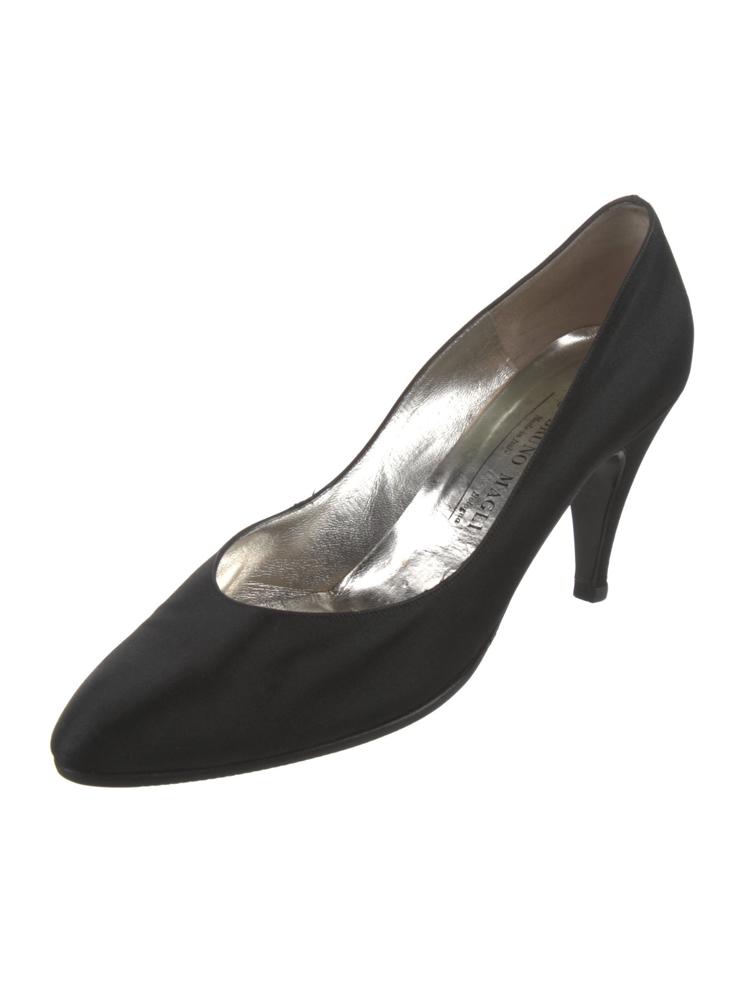 Bruno Magli Satin Pumps