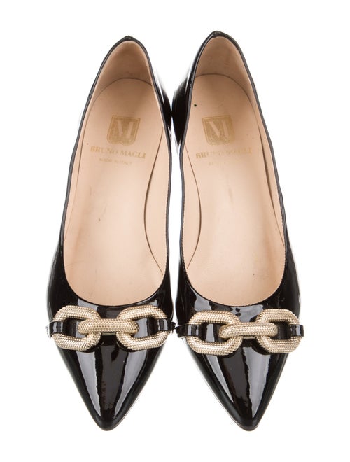 Bruno Magli Patent Leather Flats