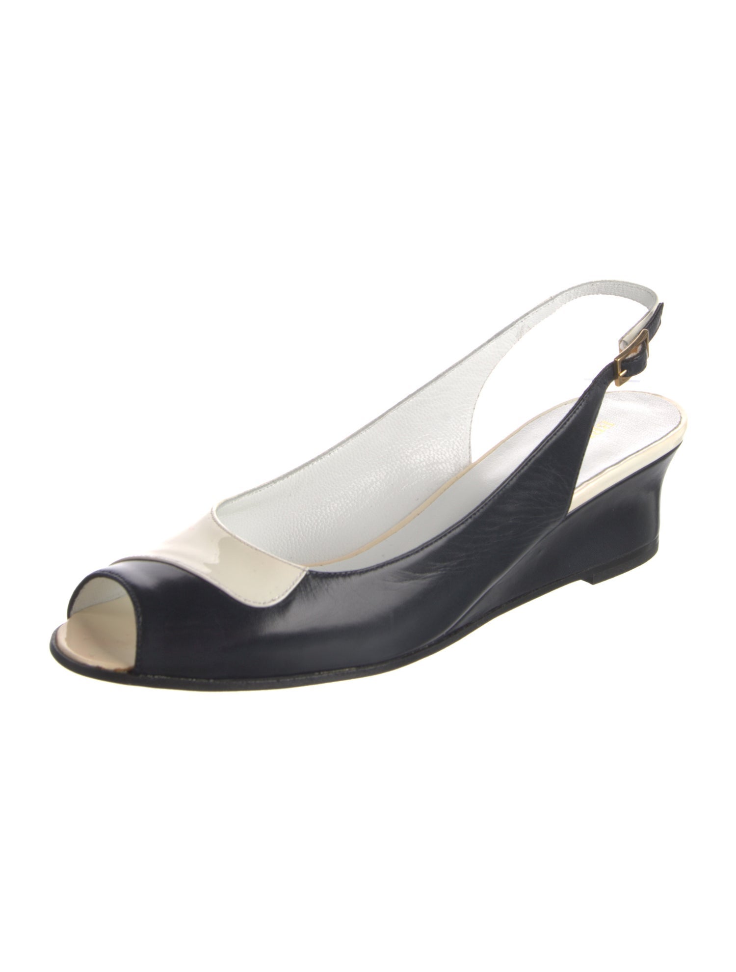 Bruno Magli Leather Slingback Pumps