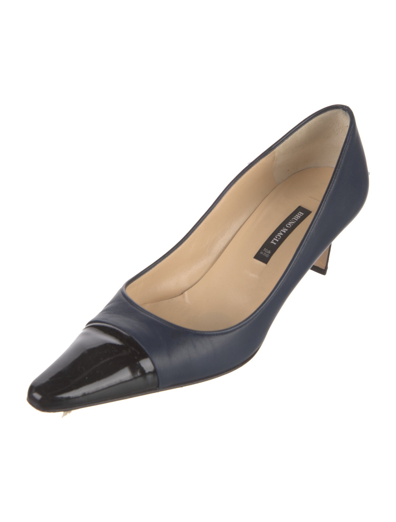 Bruno Magli Leather Pumps