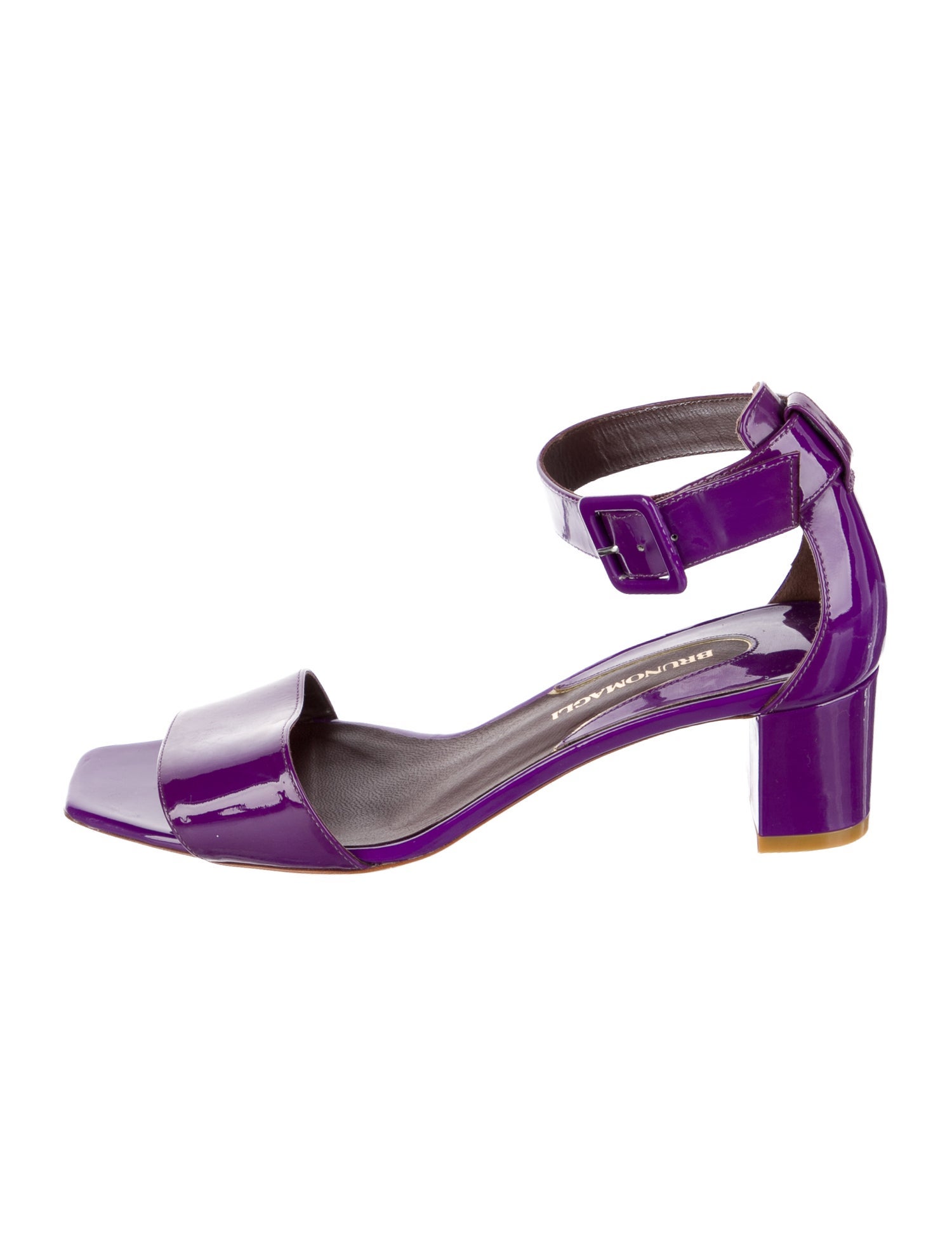 Bruno Magli Patent Leather Sandals