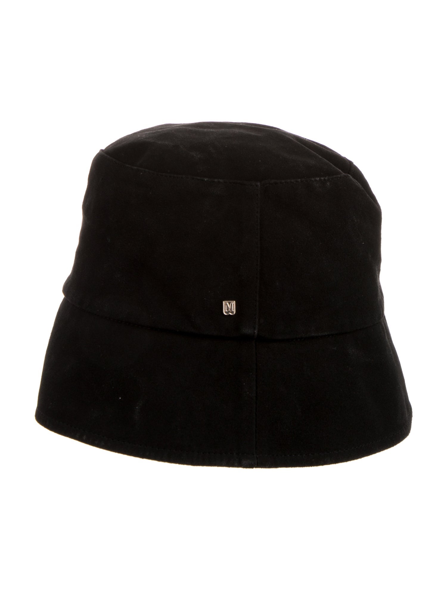 Bruno Magli Leather Bucket Hat
