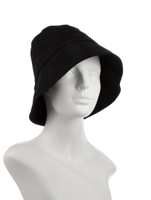 Bruno Magli Leather Bucket Hat