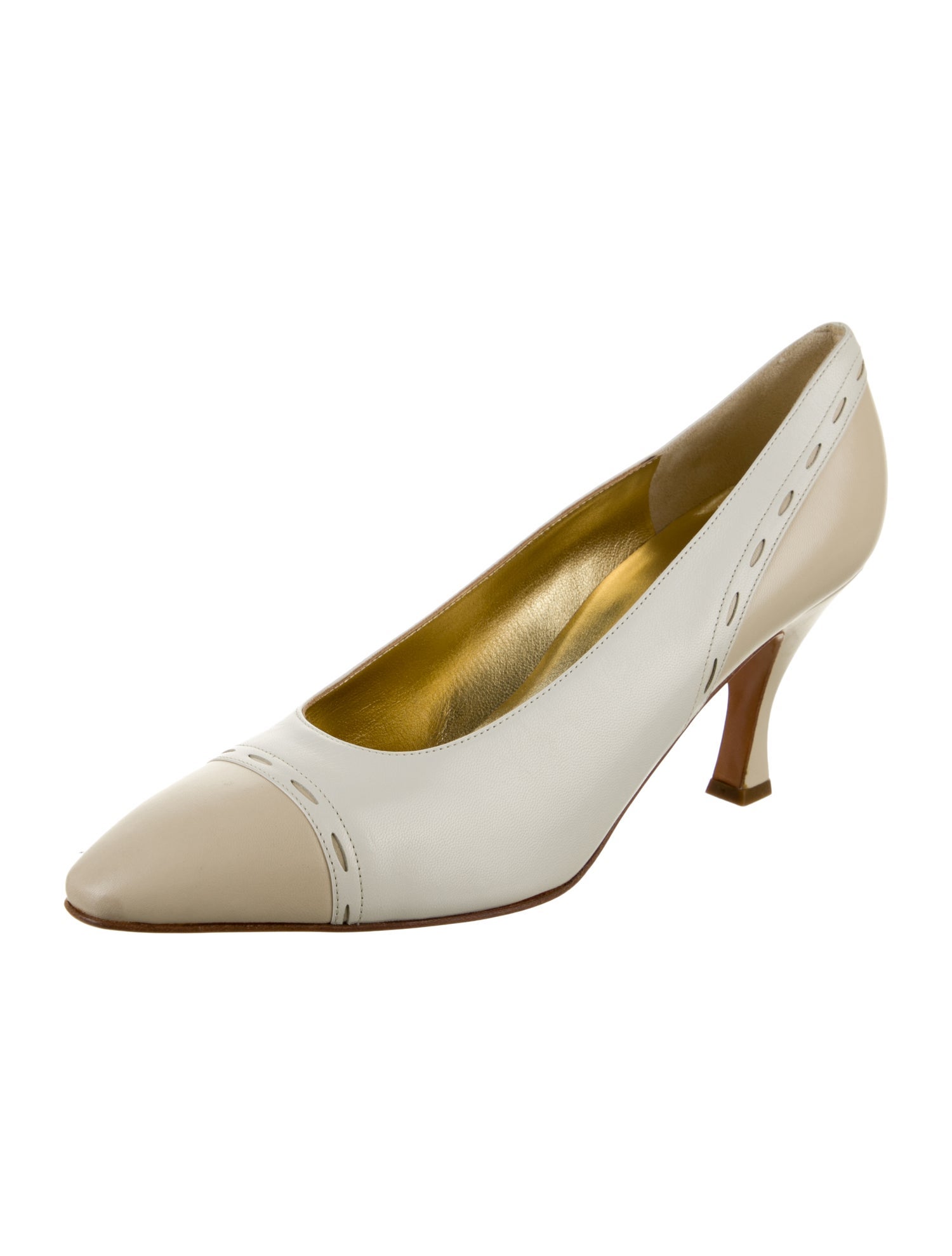 Bruno Magli Leather Pumps