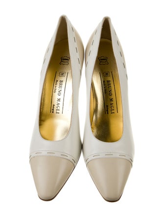 Bruno Magli Leather Pumps