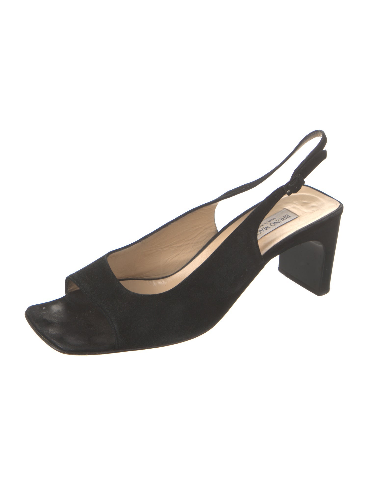 Bruno Magli Suede Slingback Pumps