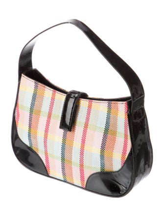 Bruno Magli Raffia Top Handle Bag