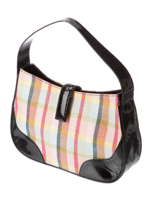 Bruno Magli Raffia Top Handle Bag