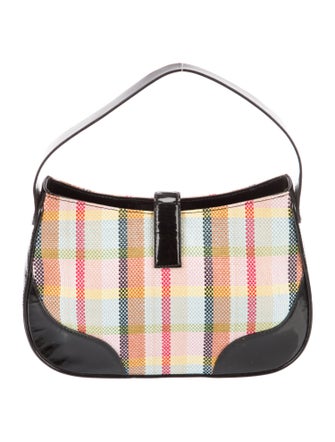 Bruno Magli Raffia Top Handle Bag