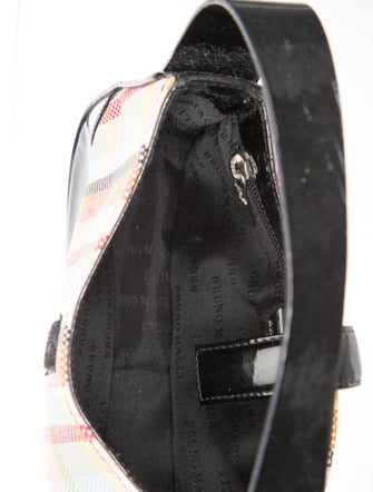 Bruno Magli Raffia Top Handle Bag