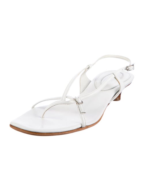 Bruno Magli Leather Slingback Sandals