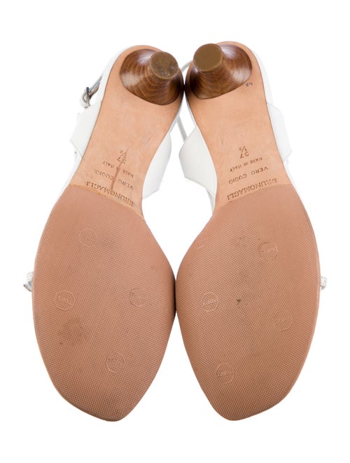 Bruno Magli Leather Slingback Sandals
