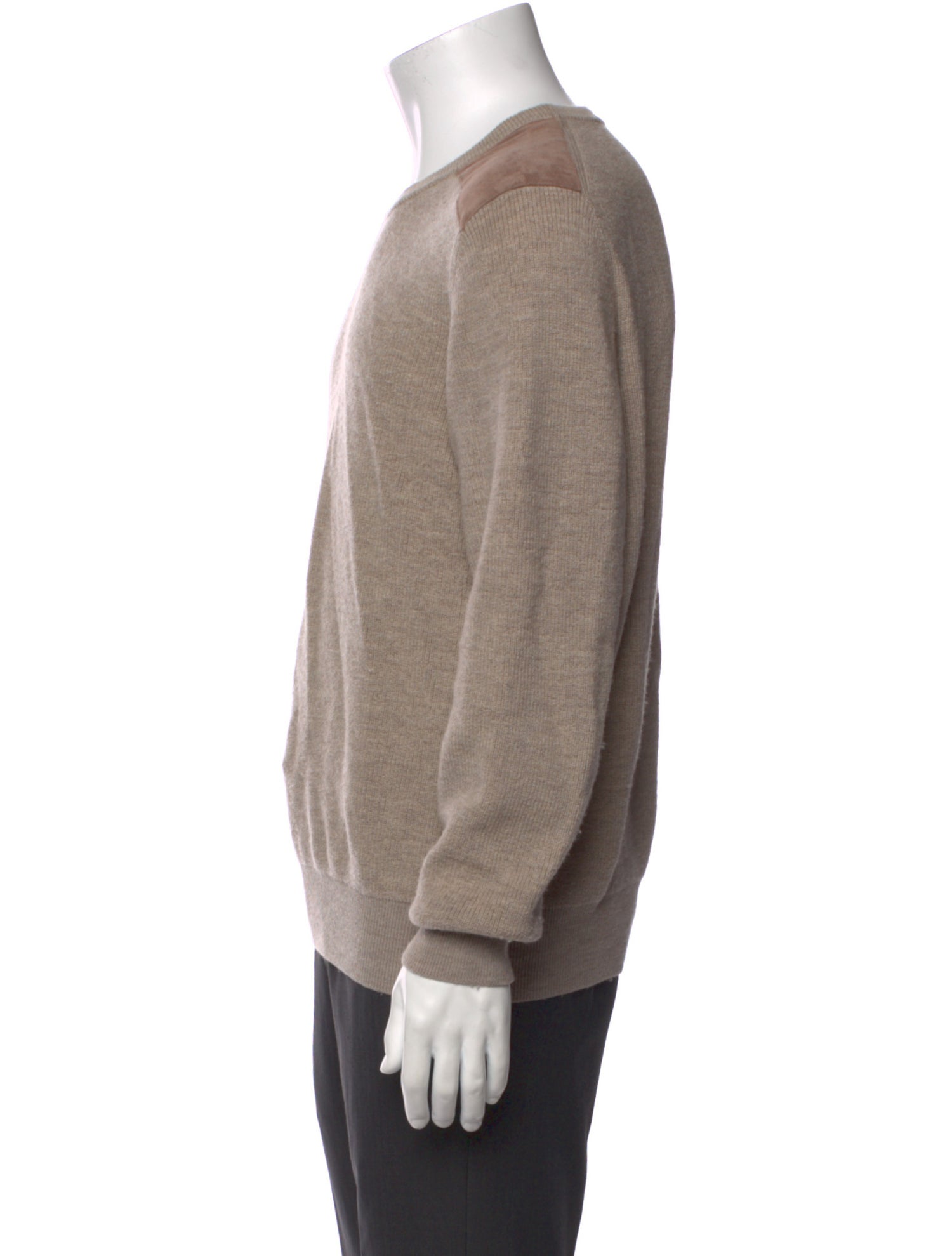 Bruno Magli Merino Wool Crew Neck Pullover