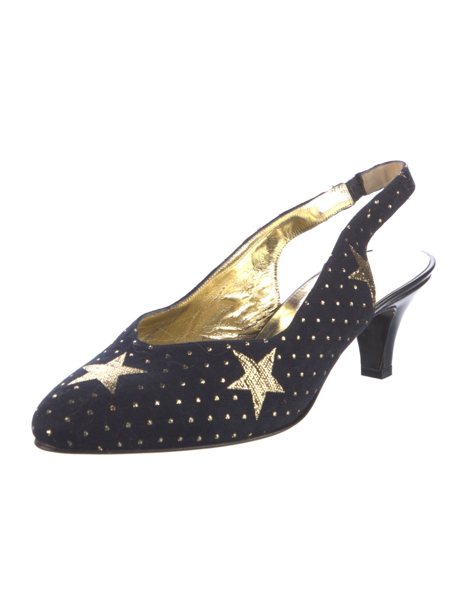 Bruno Magli Suede Slingback Pumps